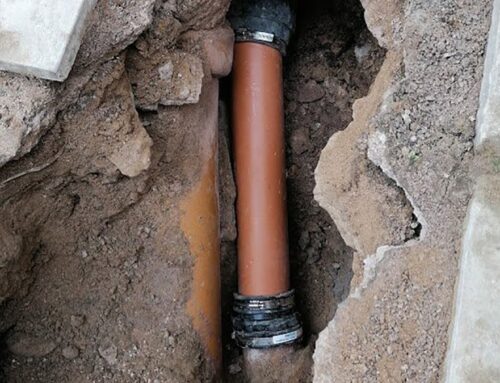 Pipe repair for an elderly lady
